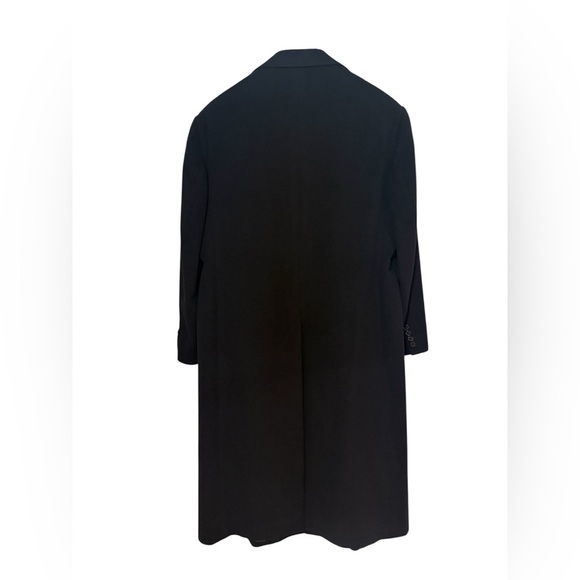 NWOT Ralph Lauren Purple Label Black Double-Breasted Overcoat 42S - Picture 11 of 12